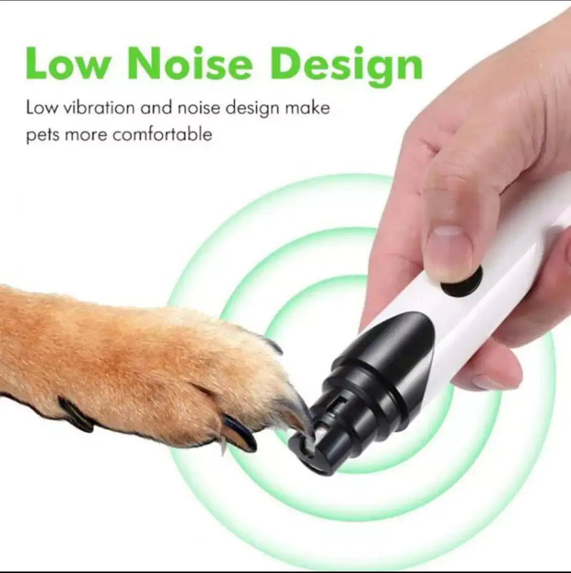 Rechargeable Cat Nail Grinder